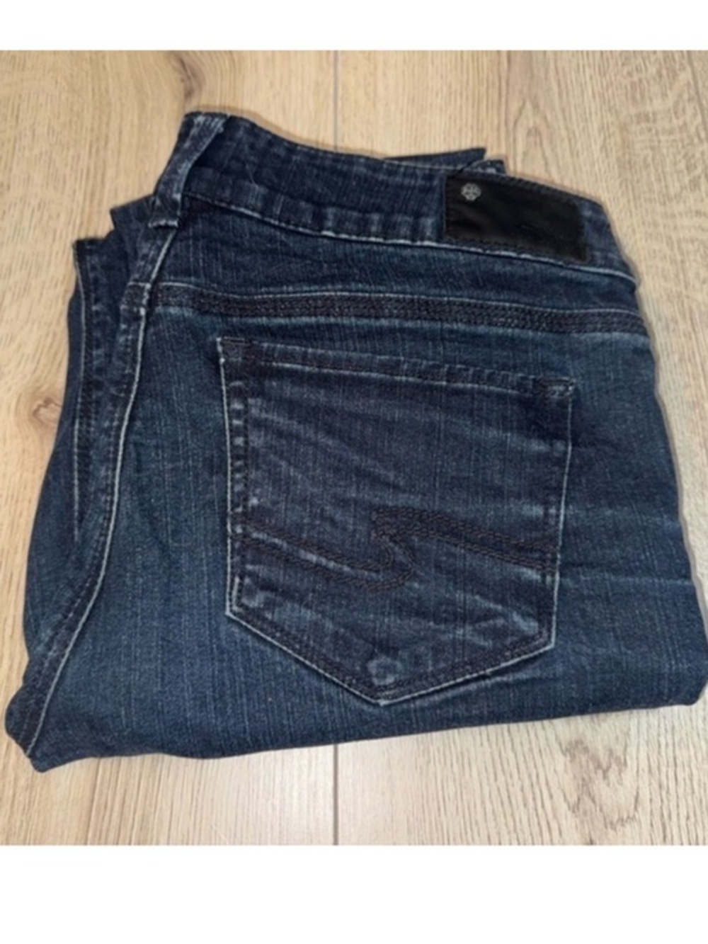 Silver jeans co suki mid pencil skinny blue jeans denim